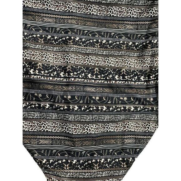 Nip Tuck Swim Savannah Stripe Dulcie Grecian Design Tummy Control One Piece Swim - Picture 7 of 11